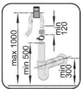 BEKO DIN15C20 - Connection to the drain - 4