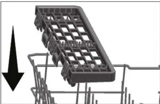 BEKO DIN15C20 - Upper basket multipurpose service rack - 3