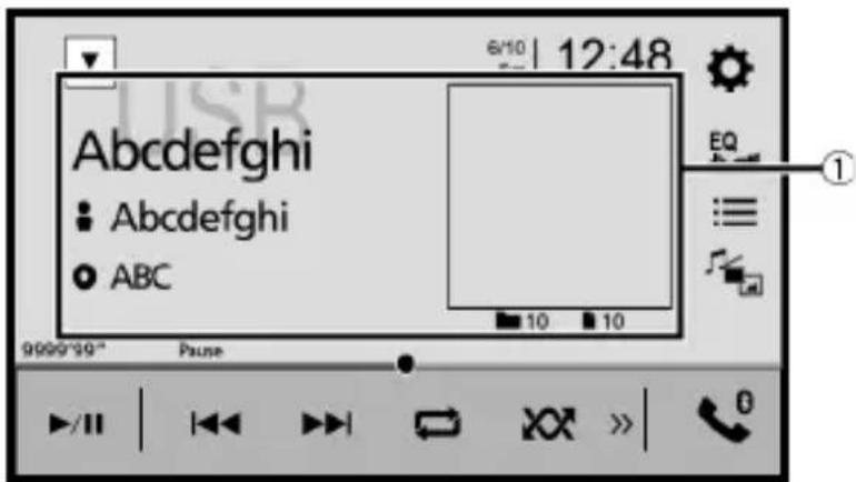 PIONEER DMH-Z5350BT - Audio source screen 1 - 1