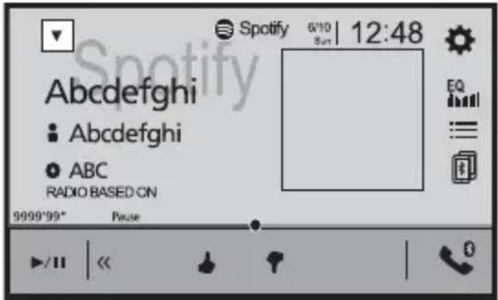 PIONEER DMH-Z5350BT - Playback screen 2 (Track) - 6