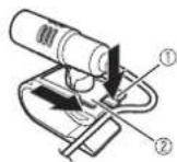 PIONEER AVH-Z2250BT - Installation on the steering column - 1