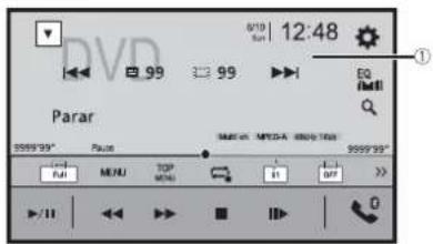 RVP Parar 99 99 12:48 OFF ① 5555'99" Paus SAMS ON MPDA 600/100 5555'99" FULL MENU TOP MENI OFF 0