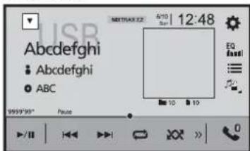 NEUTRAL E2 6/10 12:48 Abcdefghi Abcdefghi ABC 9999'99" Pause EQ and 0