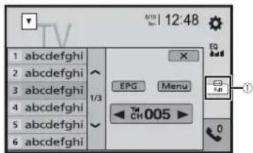 1 abcdefghi 2 abcdefghi 3 abcdefghi 4 abcdefghi 5 abcdefghi 6 abcdefghi 1/3 EPG Menu TH CH005 EQ hall ①