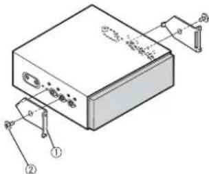 Technical diagram of an electronic device with labeled components and connections