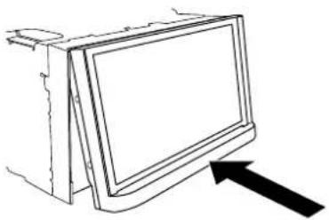 PIONEER AVH-Z9150BT - Attaching the front panel - 2