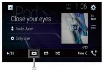 iPod Close your eyes Andy Jane Only one 1/1 1 06 Mon 4/33 Time
