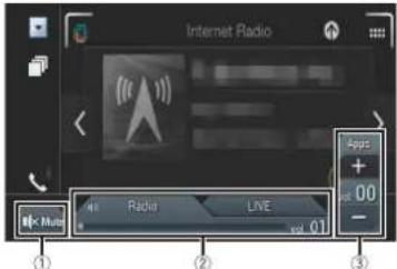 Internet Radio App2 + 00 - Radio LIVE Vol 01 ① ② ③