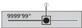 PIONEER MVH-Z5050BT - Operating the time bar - 1