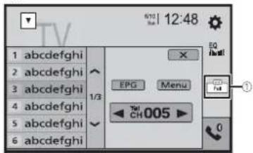 1 abcdefghi 2 abcdefghi 3 abcdefghi 4 abcdefghi 5 abcdefghi 6 abcdefghi 1/3 EPG Menu ←TM CH005 EQ Hull ① 0
