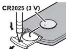 PIONEER MVH-Z5050BT - Preparing the remote control - 2