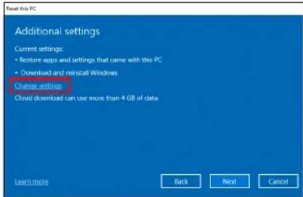 ACER TravelMate Spin B3 - Diesen PC zurücksetzen und alles entfernen - 5