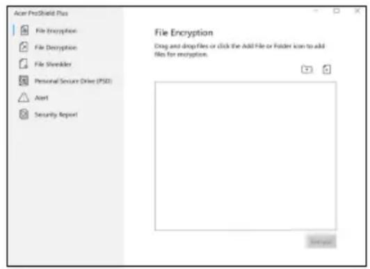 ACER TravelMate Spin B3 - Dateiverschlüsselung / Entschlüsselung - 1