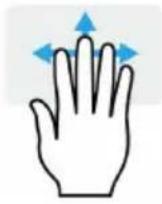 ACER TravelMate Spin B3 - Vier-Finger Druck - 1