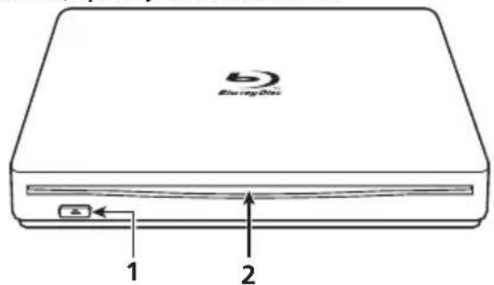 PIONEER BDR-XS07TUHD - Кнопка извлечения диска ( ▲) - 1