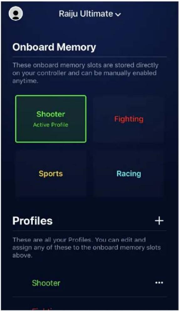 RAZER Raiju Ultimate - 使用 RAZER RAIJU 雷蛇飓兽移动应用程序 - 4