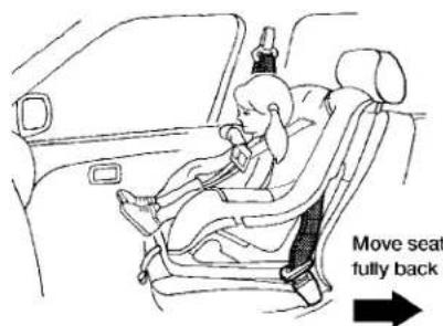 Move seat fully back