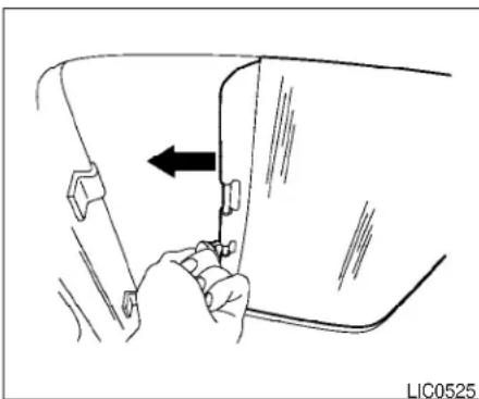 NISSAN Quest (2005) - SUNROOF (if so equipped) - 1