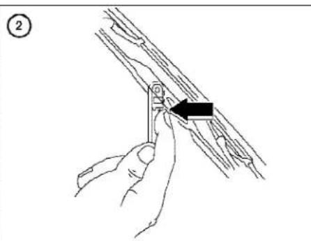 NISSAN Quest (2005) - WINDSHIELD WIPER BLADES - 2
