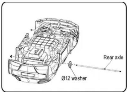 Dynacraft BMW i8 Concept - Driving Wheel Assembly - 1
