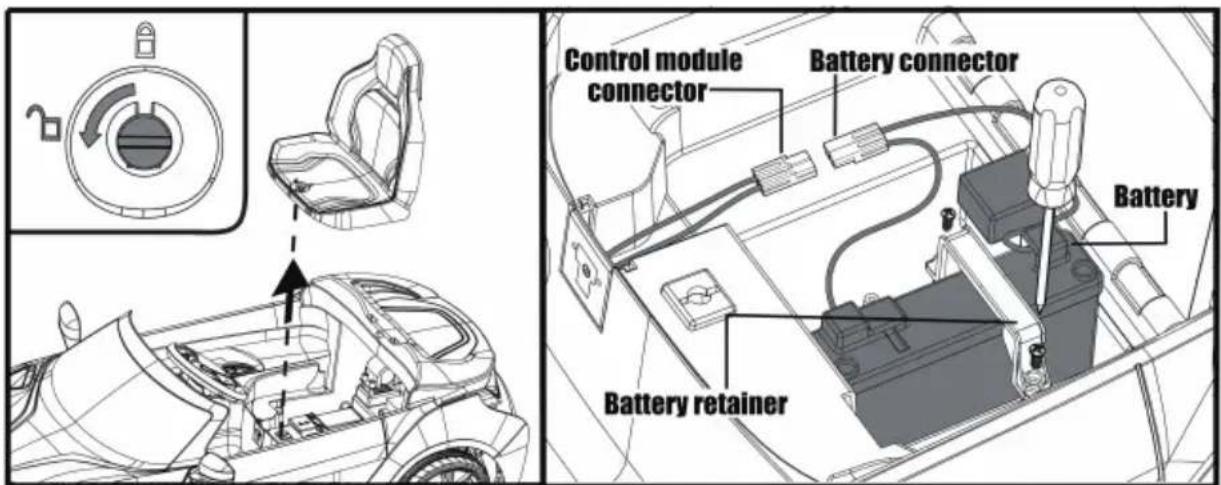 Dynacraft BMW i8 Concept - HOW TO REPLACE THE BATTERY - 1