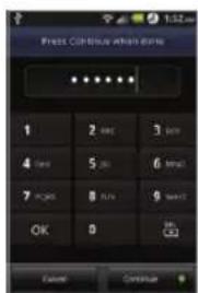 Press Conscious when done 1 2 min 3 min 4 min 5 min 6 min 7 p.m. 8 min 9 min OK 0 OK Cancel Cancel