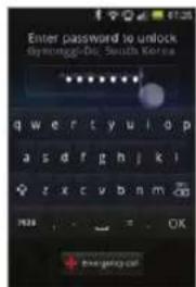 Enter password to unlock dymnnggi-Dr. South Korea
