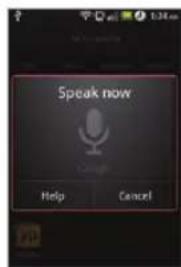 Speak now Help Cancel