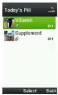 Today's Pill Vitamin 0/1 Supplement 0/1 Select Back
