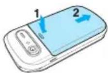 PANTECH Breeze IV - Inserting a memory card - 1