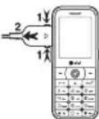 PANTECH C630 - Para cargar la batería - 3