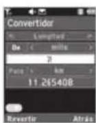 PANTECH C630 - Uso del convertidor - 1