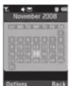 PANTECH C630 - Calendar - 1