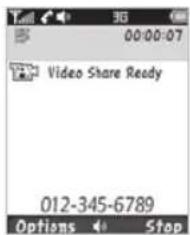 PANTECH C630 - Using video share - 1