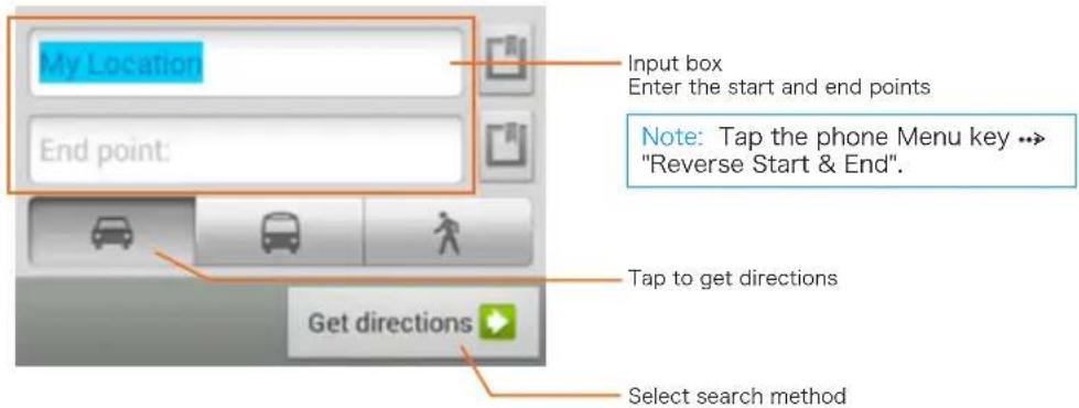 MEIZU MX - Using routes - 1