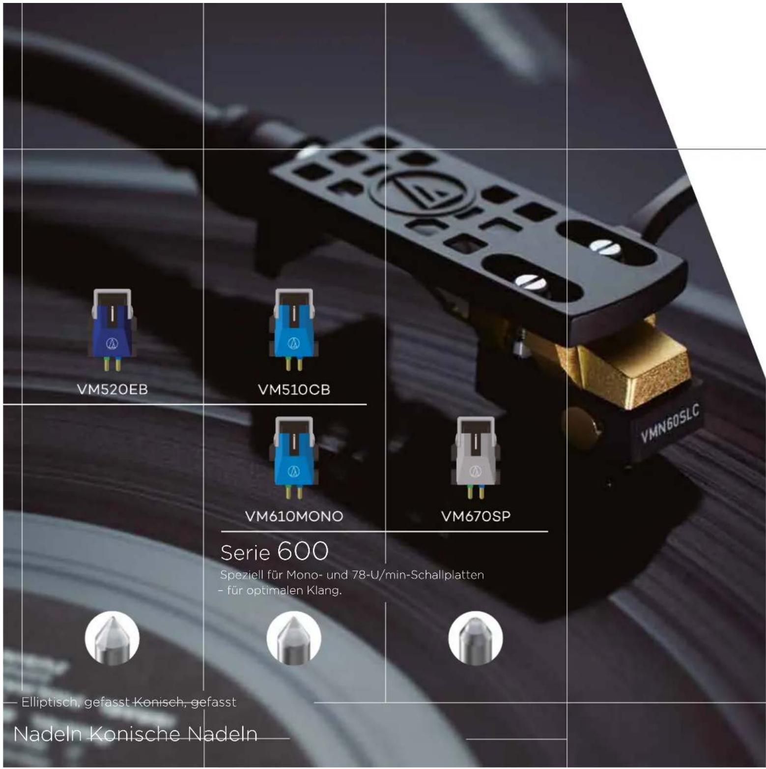 Audio-Technica VM540ML/H - Serie 700 - 7