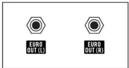 EURO OUT (L) EURO OUT (R)