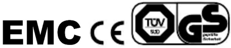 EMC CE TUV GS S&D perksite Sotterhol