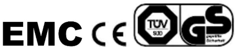 EMC CE TUV SUD GS gspläte Schweiz