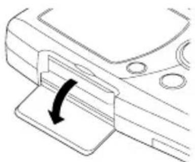 SANYO ICR-1000 - Inserting the SD Card - 1