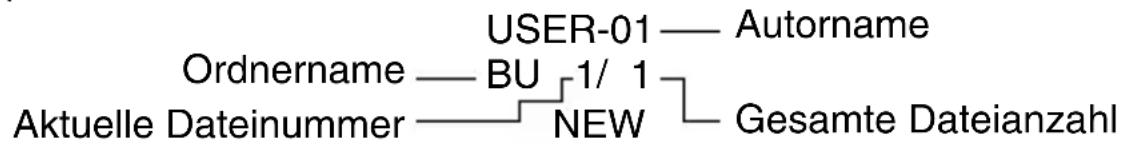 SANYO ICR-1000 - Ein- und Ausschalten des Gerätes - 1