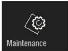 LIEBHERR MW1801 - Maintenance Menu - 1