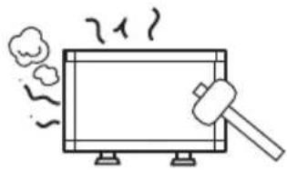 NEC MultiSync BT421 - 注意 - 8