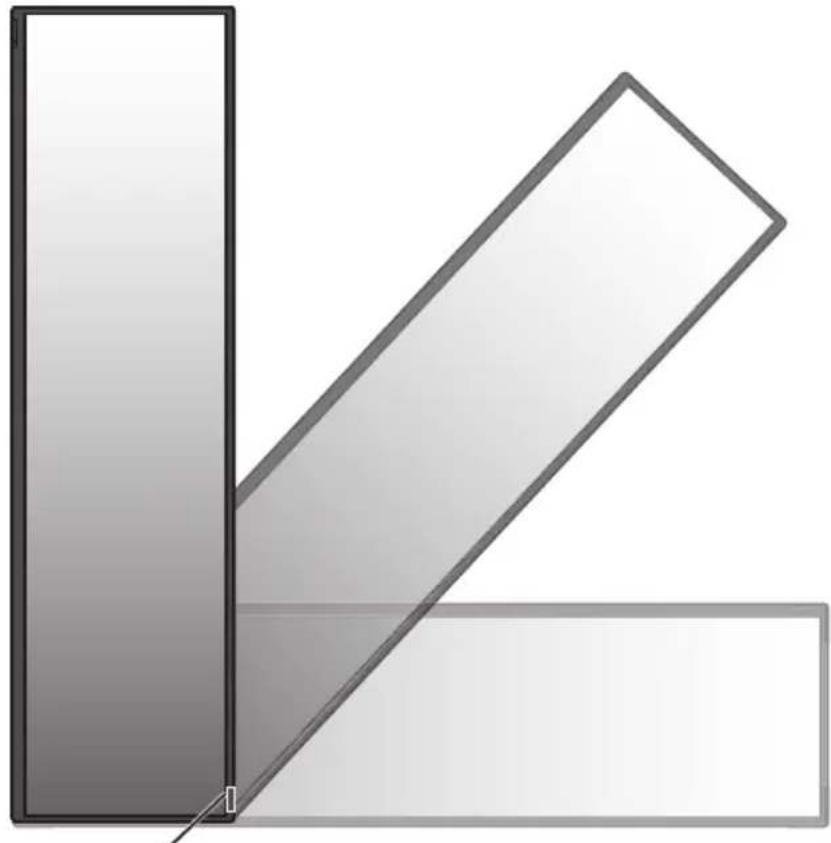 NEC MultiSync BT421 - Orientace - 1