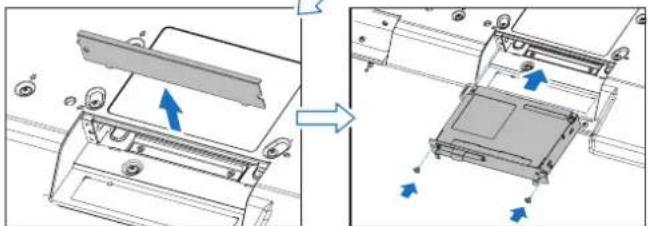 NEC MultiSync V554Q - Installing an Option Board - 3