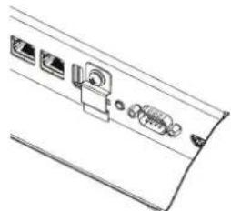 NEC MultiSync V554Q - Installing microSD card slot cover - 2