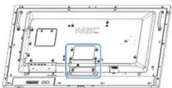 NEC MultiSync V554Q - Installing an Option Board - 1
