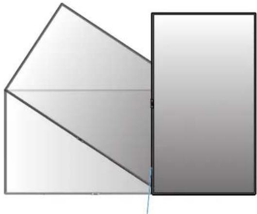 NEC MultiSync V554Q - Orientation - 1