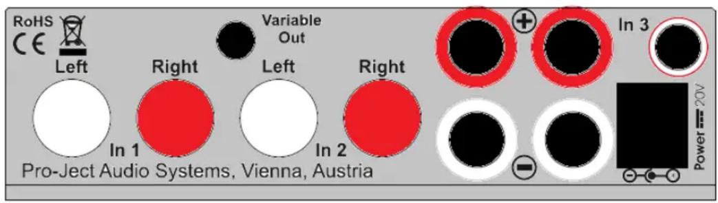 PRO-JECT Stereo Box S2 - Anschlüsse - 1