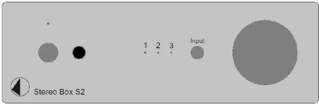 Stereo Box S2 1 2 3 Input